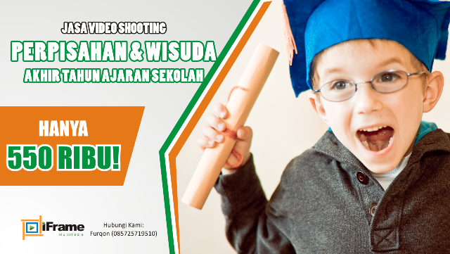 Paket Video Wisuda & Perpisahan Sekolah