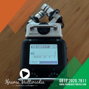 Tampilan Mode Audio Interface Zoom H5