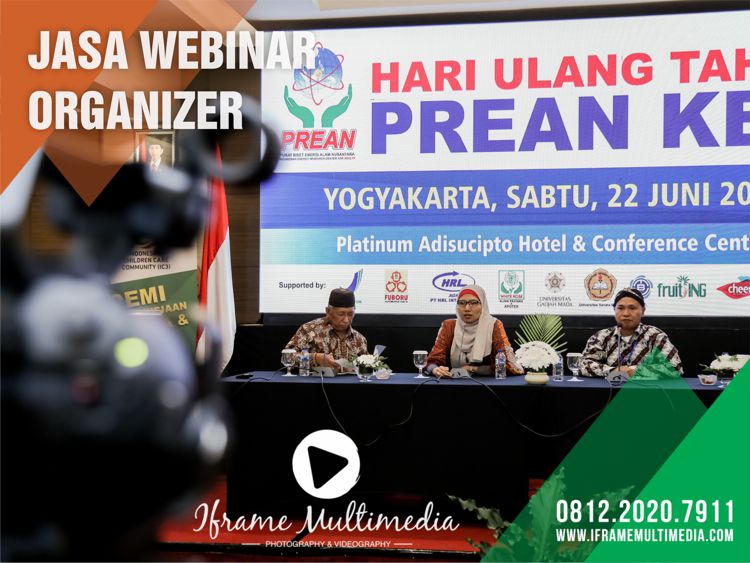 Read more about the article Jasa Webinar Organizer Pro | 0812-2020-7911 | PT. IFrame Solusi Multimedia