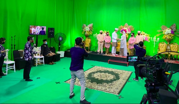 virtual stage green screen