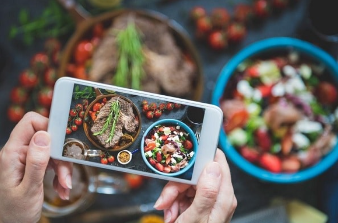 tips memotret makanan